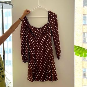 Reformation Dress - Mini polka dot
